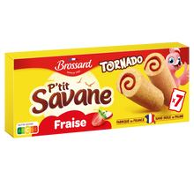 P'tit SAVANE tornado fraise Brossard, x7, 175g