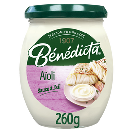 Sauce aïoli BENEDICTA, 260g