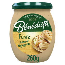 Sauce au poivre de Madagascar BENEDICTA, 260g