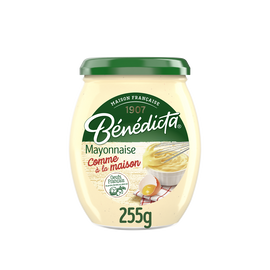 Mayonnaise comme à la maison BENEDICTA bocal 255g