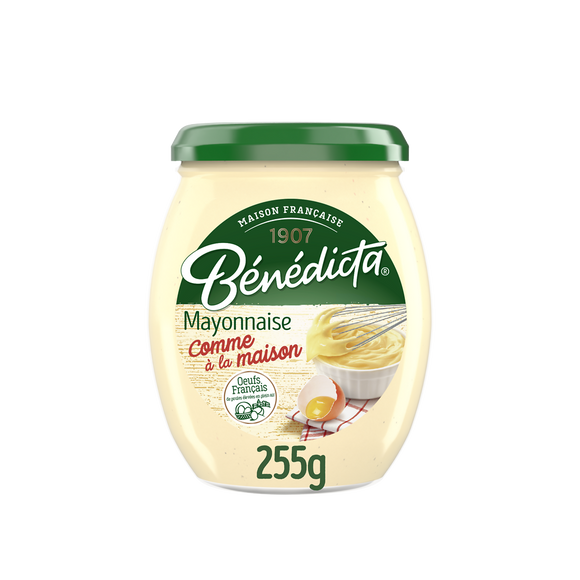 Mayonnaise comme à la maison BENEDICTA bocal 255g