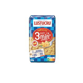 Farfalles Al Dente cuisson 3min LUSTUCRU, 500g
