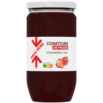 Confiture de fraises PRIX MINI - 1kg