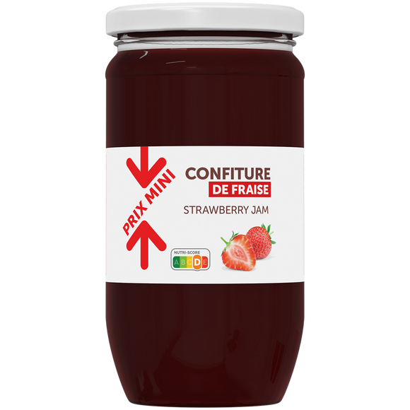 Confiture de fraises PRIX MINI - 1kg
