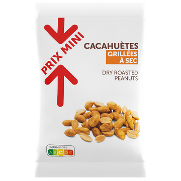 Cacahuètes grillées à sec PRIX MINI 150g