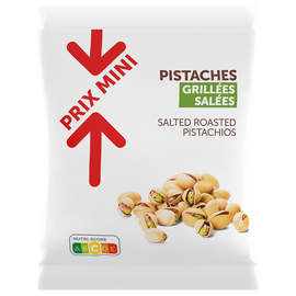 Pistaches grillées salées PRIX MINI sachet 200G