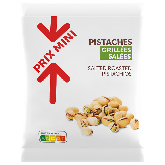 Pistaches grillées salées PRIX MINI sachet 200G