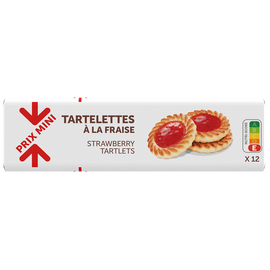 Tartelettes à la fraise PRIX MINI - 200g
