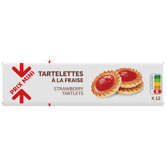 Tartelettes à la fraise PRIX MINI - 200g