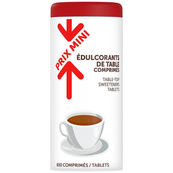 Edulcorant de table PRIX MINI boîte 650 comprimés 39g