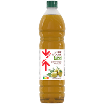 Huile d'olive extra vierge PRIX MINI Bouteille 1L