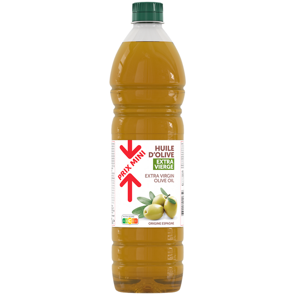 Huile d'olive extra vierge PRIX MINI Bouteille 1L