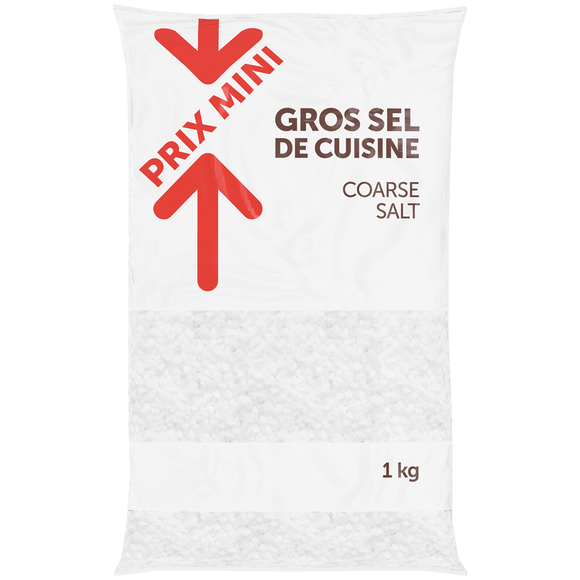 Gros sel de cuisine PRIX MINI - 1kg