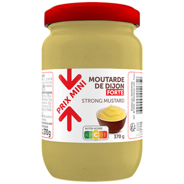 Moutarde de Dijon forte PRIX MINI - bocal 370g