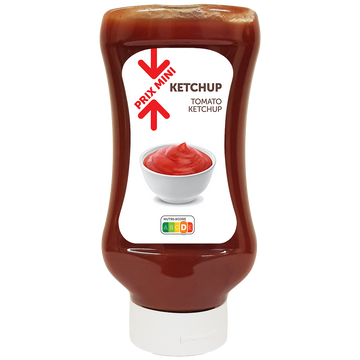 Ketchup nature PRIX MINI flacon souple 560g