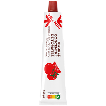 Double concentré de tomates PRIX MINI - tube 150g