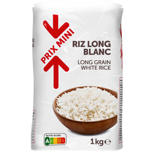 Riz long blanc PRIX MINI - 1kg