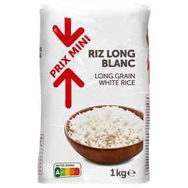 Riz long blanc PRIX MINI - 1kg