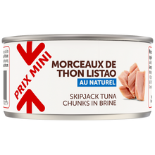 Thon au naturel en morceaux PRIX MINI - boîte 130g