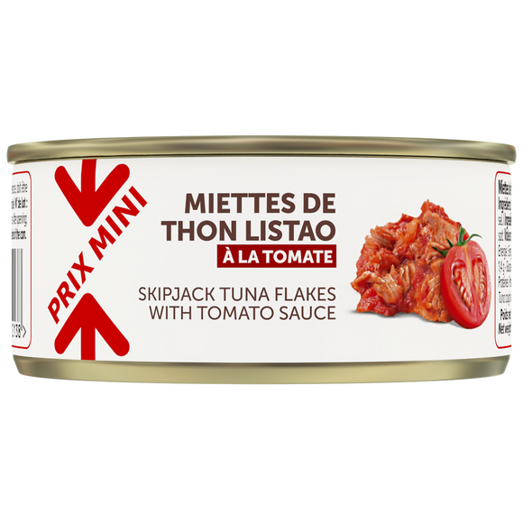 Miettes de thon à la tomate PRIX MINI - boîte 160g