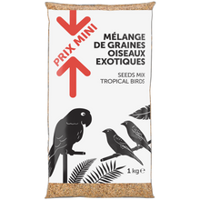 Mélange de graines pour bengalis PRIX MINI sac 1kg