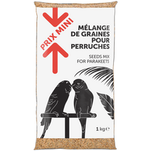 Mélange de graines pour perruches PRIX MINI sac 1kg