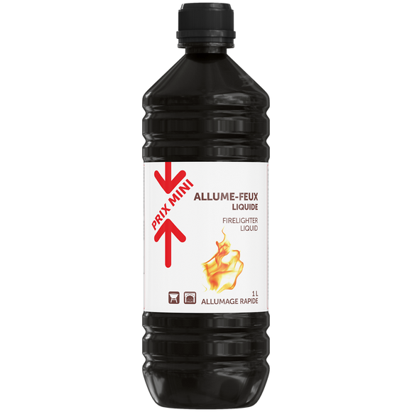 Allume-feu liquide PRIX MINII - flacon 1L