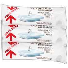 Eau de javel bec recharge 3x250ml PXM