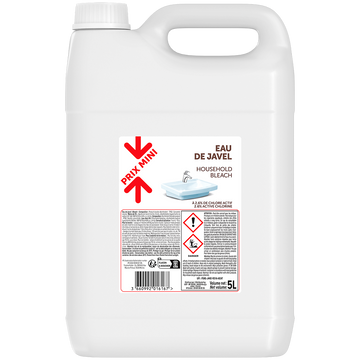 Eau de javel original bidon 5 litres PXM