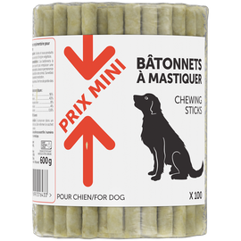Bâtonnets à mastiquer x100, PRIX MINI, 600g