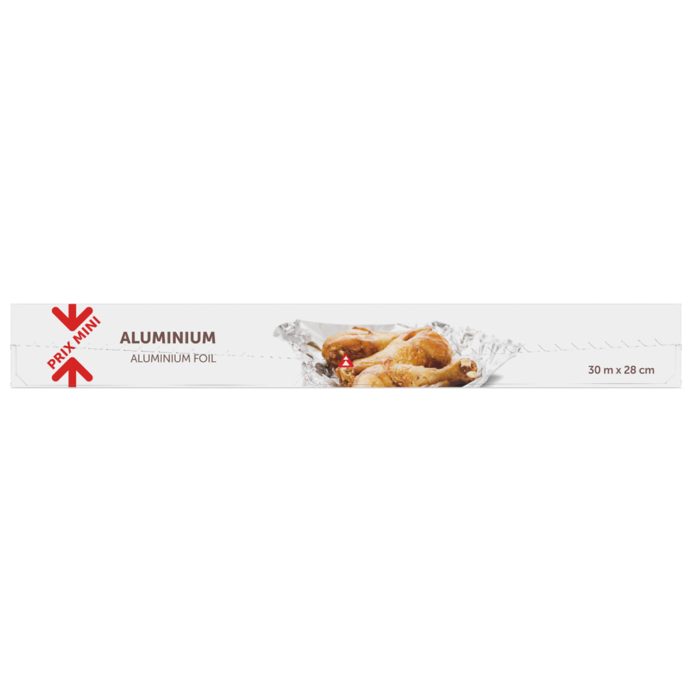 Papier aluminium PRIX MINI - 30m X 28cm