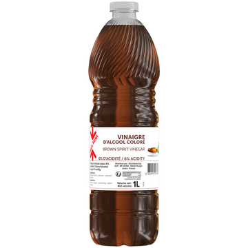 Vinaigre alcool coloré 6° PRIX MINI- 1L