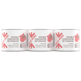 Double concentré de tomates 28% PRIX MINI - 3x70g