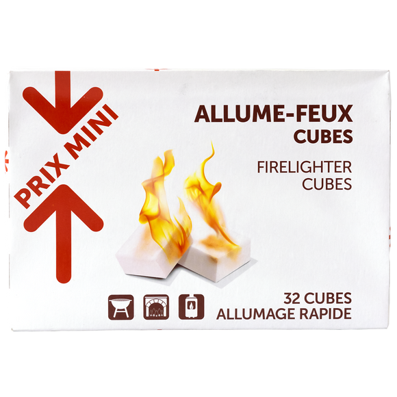 Allume feu cubes PRIX MINI x32