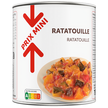 Ratatouille PRIX MINI boîte 750g