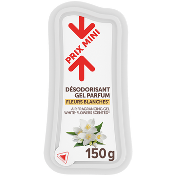 Gel désodorisant Fleurs blanches PXM