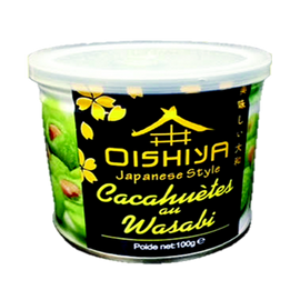 Cacahuètes au wasabi OISHIYA, 100g