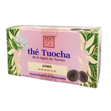 Thé jasmin tuocha MONTASIE, 2 sachets de 20g, soit 40g
