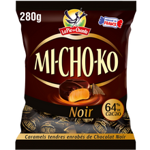 Bonbons Michoko Chocolat noir et caramel LA PIE QUI CHANTE - Sachet de280g