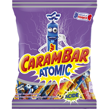 Bonbons Atomic CARAMBAR - Sachet de 220g