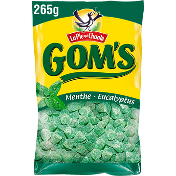 Bonbons Gom's Fraîcheur LA PIE QUI CHANTE - Sachet de 265g