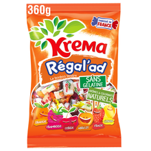 Bonbons Regal'Ad Assortiment fruits KREMA - Sachet de 360g