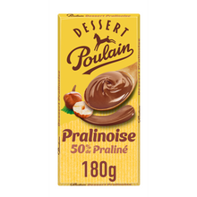 Tablette Chocolat Noir Pralinoise à patisser POULAIN - 180g