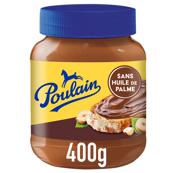 Pâte à tartiner Chocolat noisettes sans huile de palme - Pot de 400g