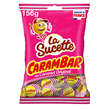 Bonbons Sucetes Caramel CARAMBAR - Sachet de 156g