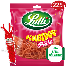 Bonbons Scoubidou aux fruits LUTTI - Sachet de 200g