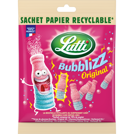 Bonbons Bubblizz piquants LUTTI - Sachet recyclable de 170g