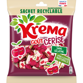 Bonbons Cerise KREMA - Sachet recyclable de 240g