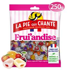 Bonbons Frui'andise LA PIE QUI CHANTE - Sachet de 250g