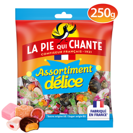 Bonbons Assortiment Délice LA PIE QUI CHANTE - Sachet de 250g